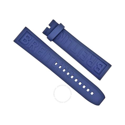 rubber band breitling watches|Breitling 22mm rubber strap.